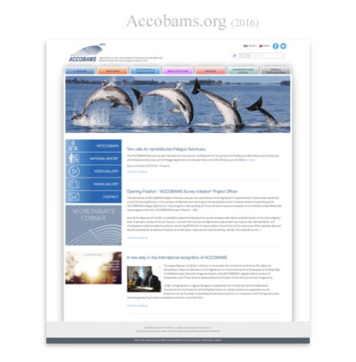 Accobams site internet