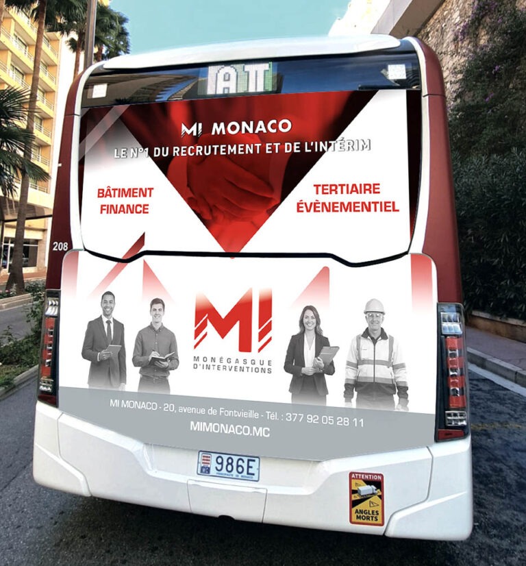 Publicité Bus Monaco